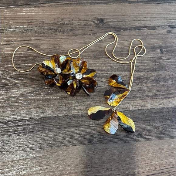 Zara tortoise choker necklace - Picture 3 of 4